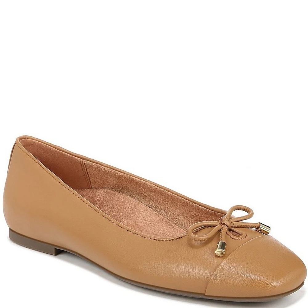 Vionic Tan Ballet Flats